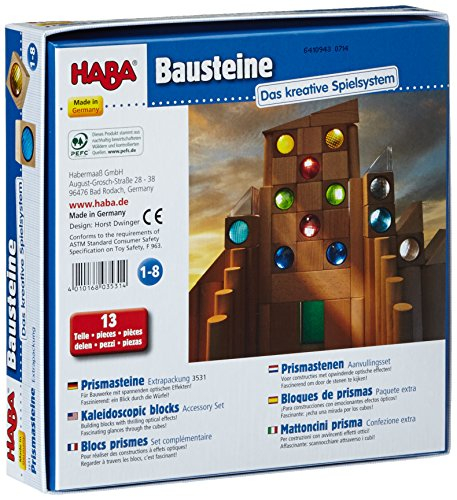 Foto 3 pulgar | Juego De 13 Piezas Caleidoscópicas De Building Blocks Haba Con Prismas - Venta Internacional.