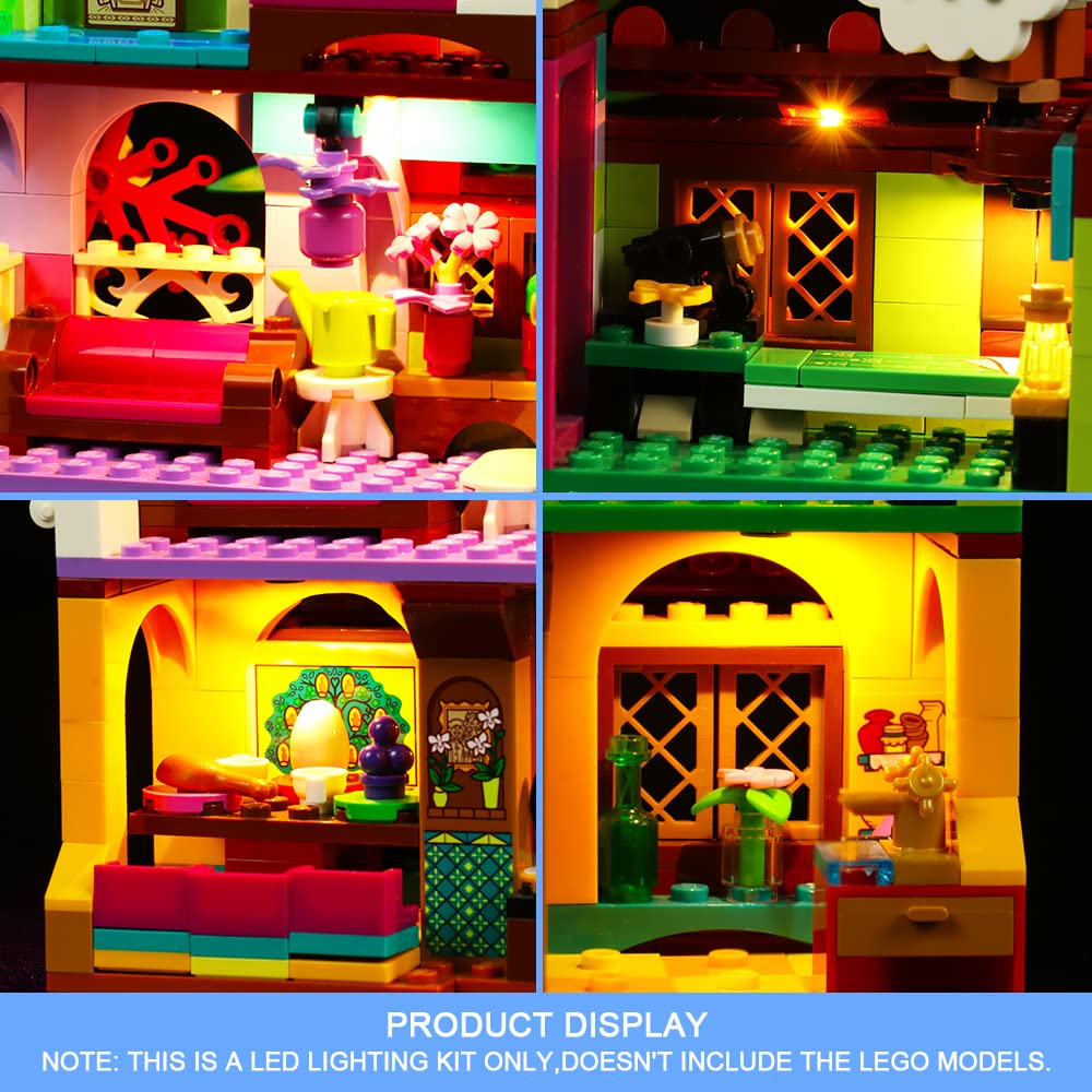 Foto 5 pulgar | Kit De Iluminación Vonado Para Lego Encanto Madrigal House 43202 - Venta Internacional.