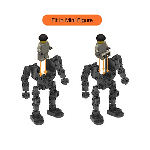 Foto 4 | Bloques De Construcción Mybuild Bricks Toy Build Robot Mech, 18 Piezas - Venta Internacional.