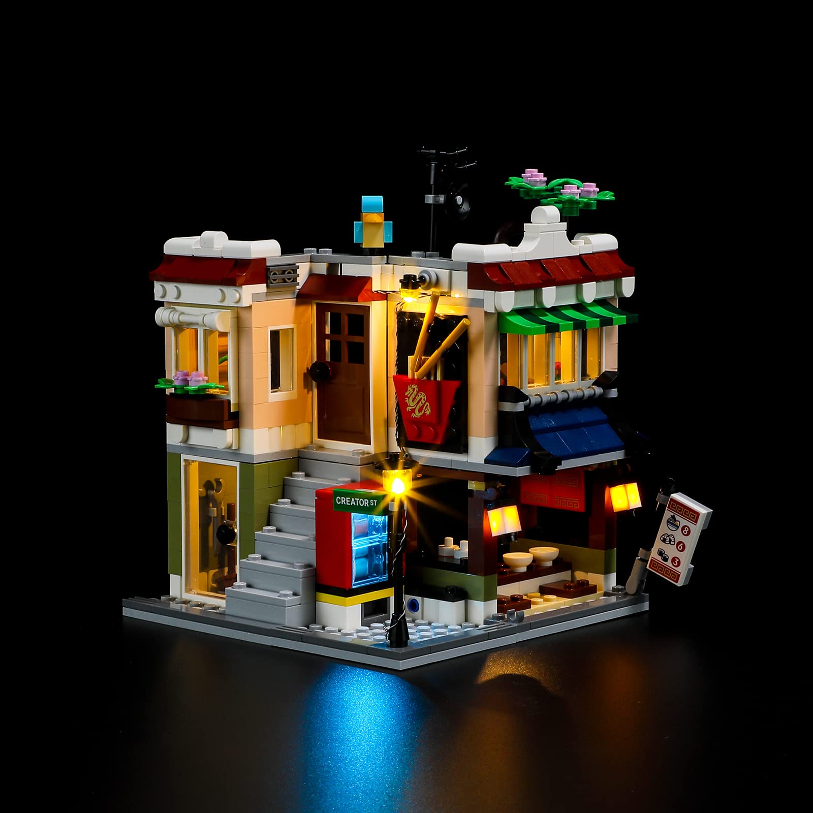 Kit De Iluminación Briksmax Para Lego-31131 Downtown Noodle Shop - Venta Internacional.