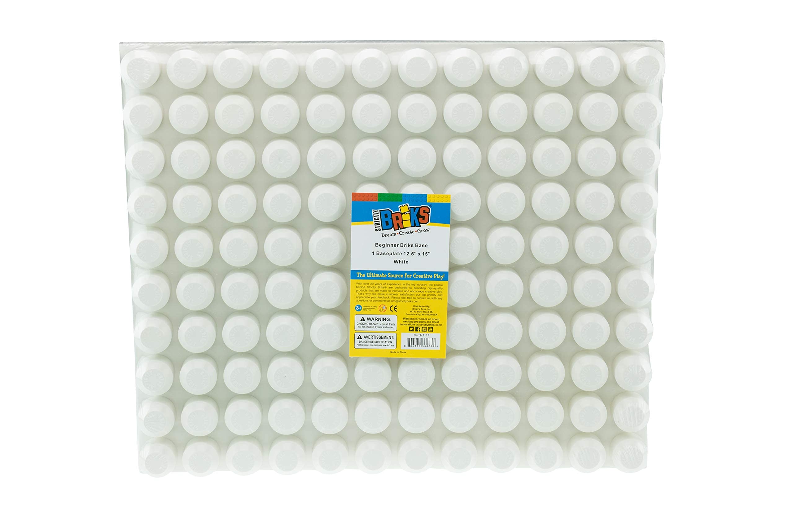 Placa Base Strictly Briks Beginner Briks De 12.5 X 15 Pulgad - Venta Internacional.