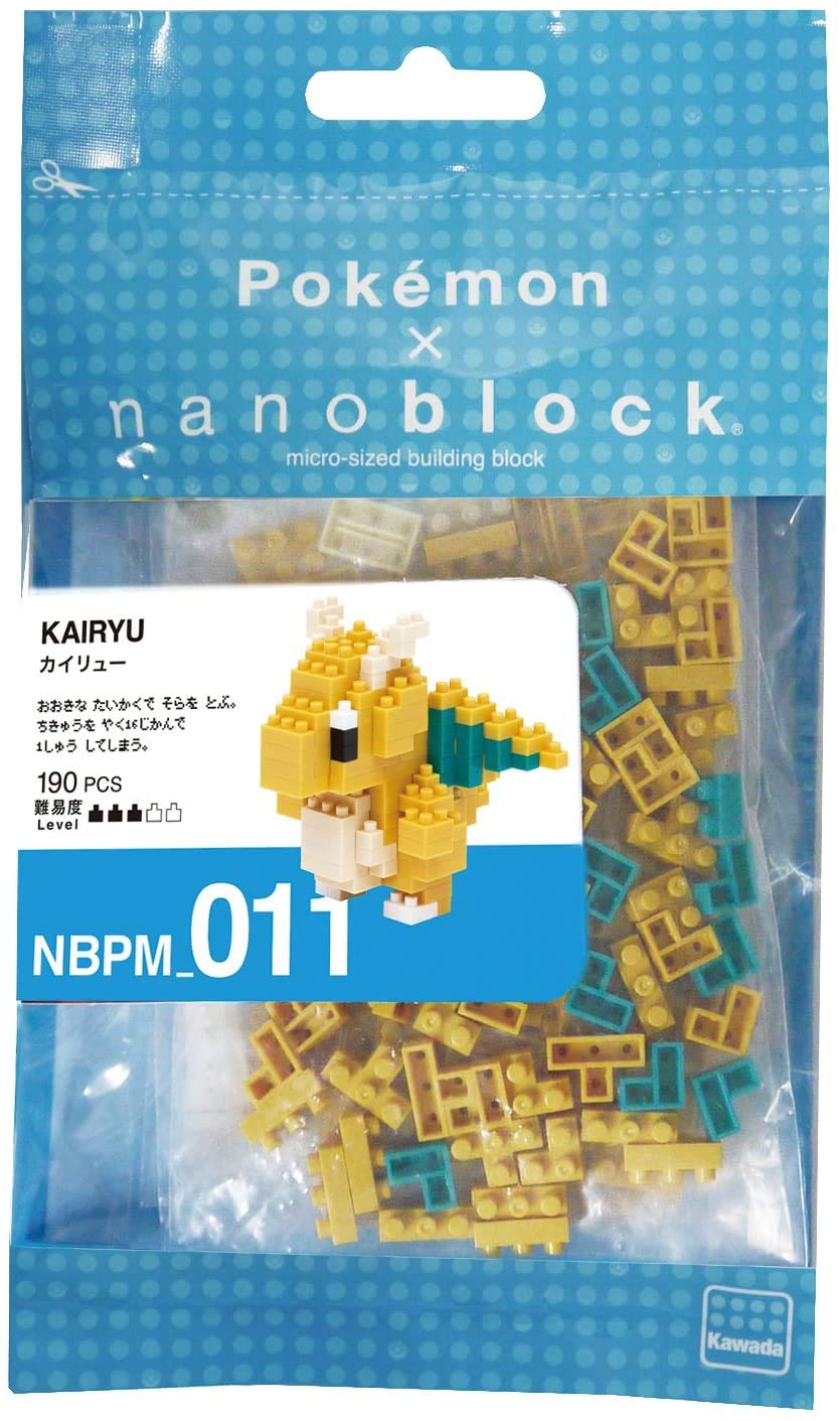 Foto 4 pulgar | Nanoblock, Paquete De 2 Sets, Dragonita (kairyu) Y Bulbasaur - Venta Internacional.