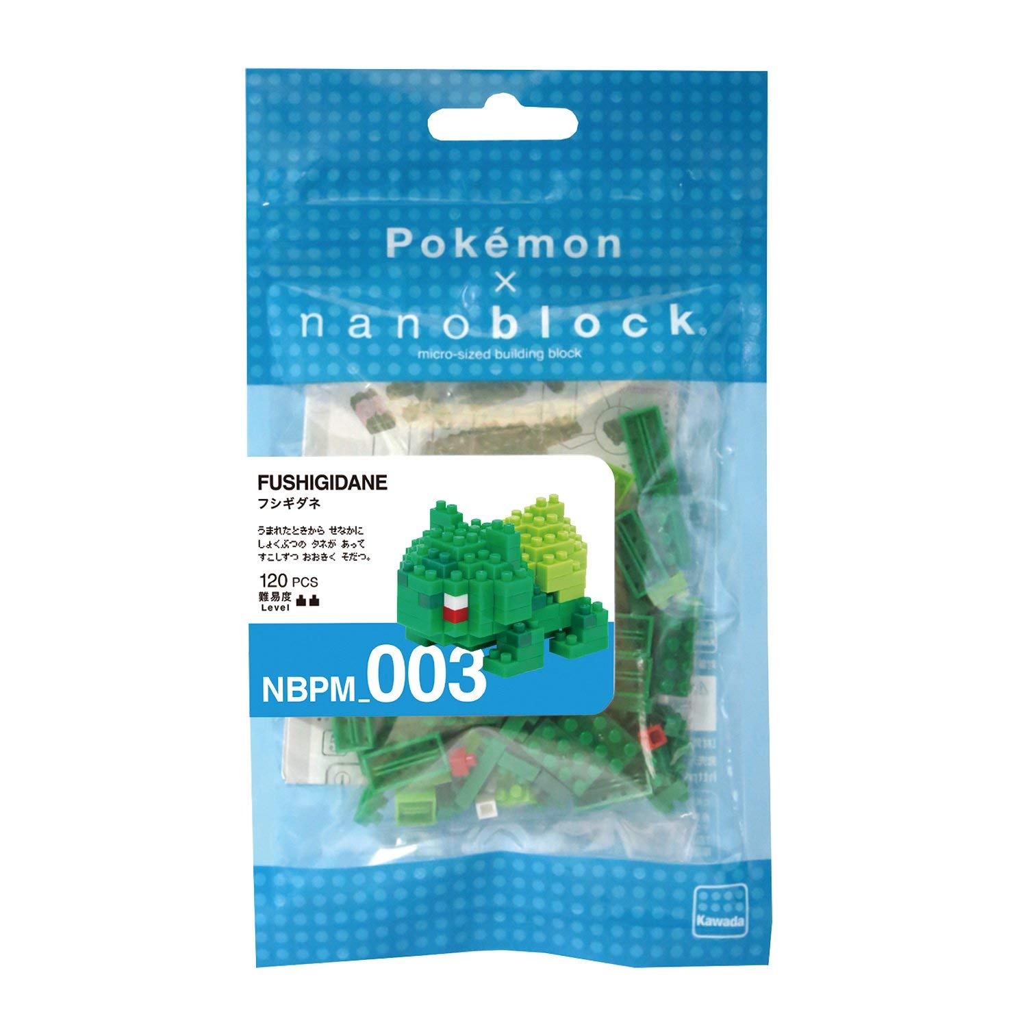 Foto 6 pulgar | Nanoblock, Paquete De 2 Sets, Dragonita (kairyu) Y Bulbasaur - Venta Internacional.