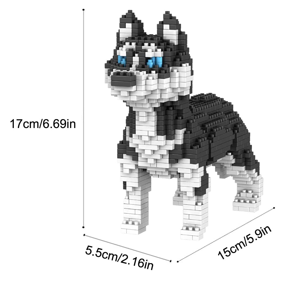 Foto 4 pulgar | Set De Microbloques Para Construir Animales Para Perros, Bricolaje, Arte 3d, 950 Unidades - Venta Internacional.