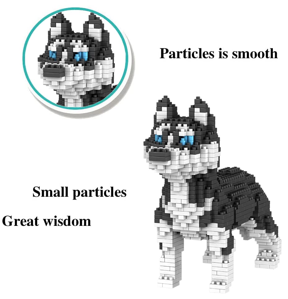 Foto 5 pulgar | Set De Microbloques Para Construir Animales Para Perros, Bricolaje, Arte 3d, 950 Unidades - Venta Internacional.