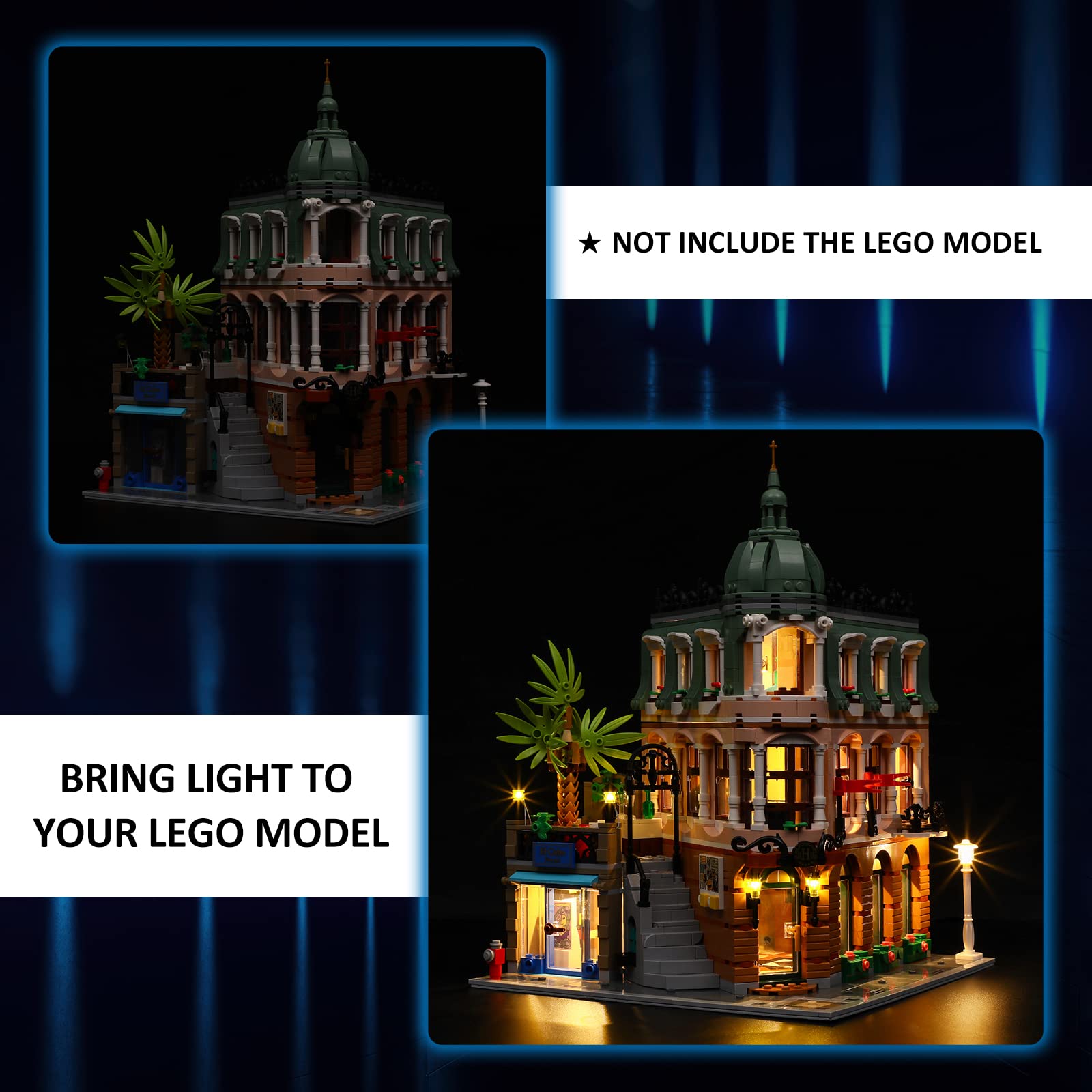 Foto 6 | Kit De Luces Led Para Lego 10297 Creator Expert Boutique H - Venta Internacional.