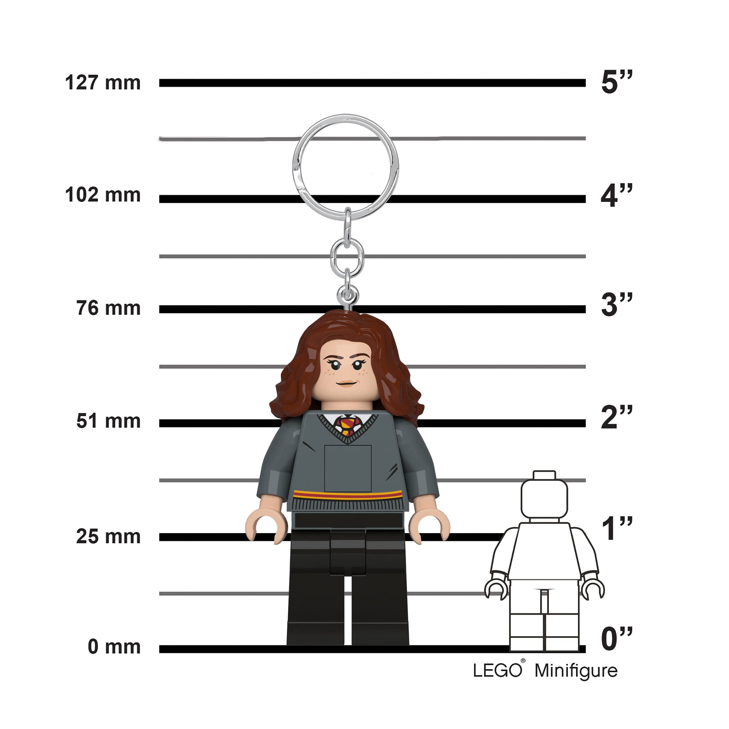 Foto 3 pulgar | Llavero Ligero Lego Harry Potter Hermione Granger 8 Cm - Venta Internacional.