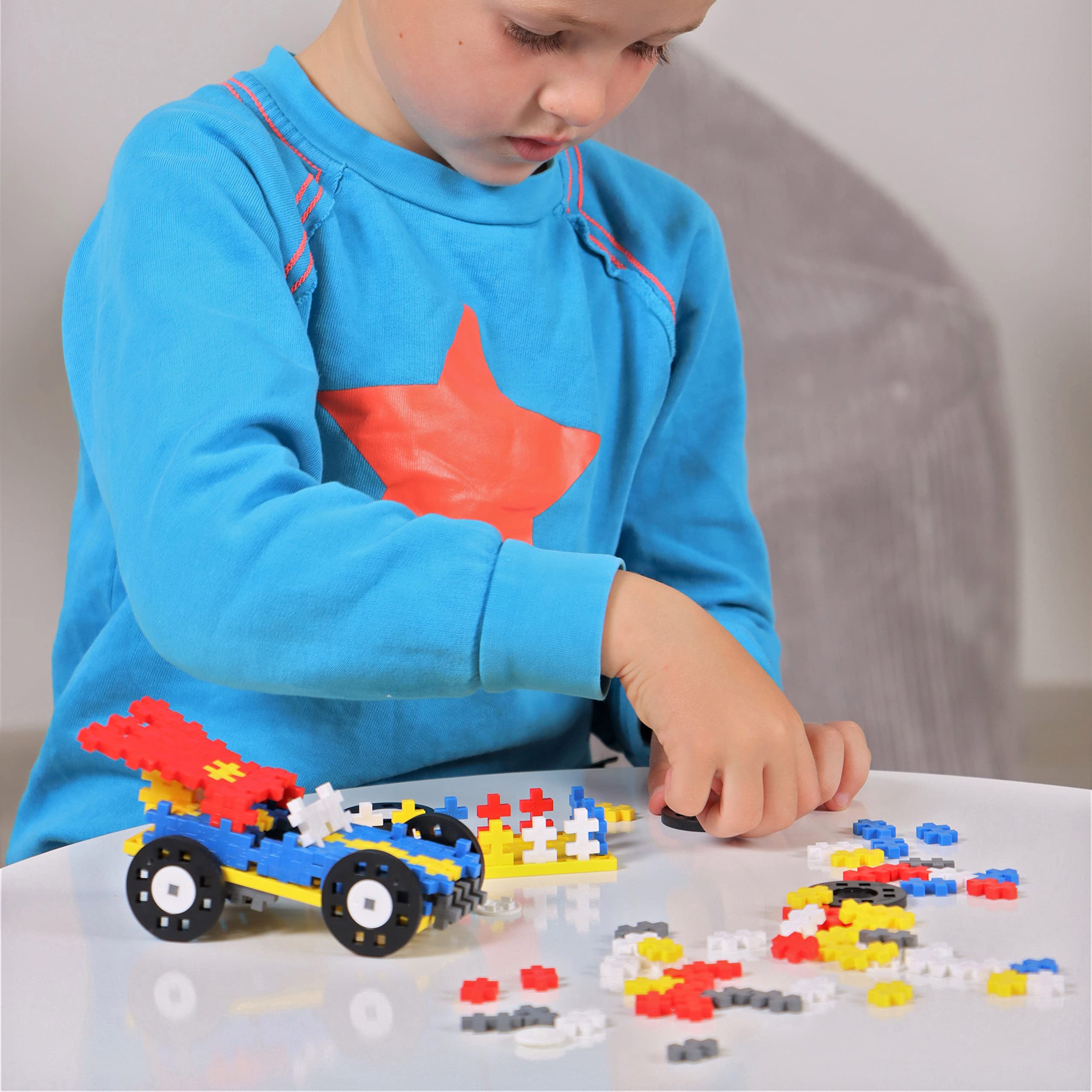 Foto 4 | Juguete De Construcción Plus Plus Color Cars Tube Hero, 200 Piezas - Venta Internacional.