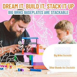 Foto 5 | Placa Base Big Briks Classic De Strictly Briks, 100% Compati - Venta Internacional.