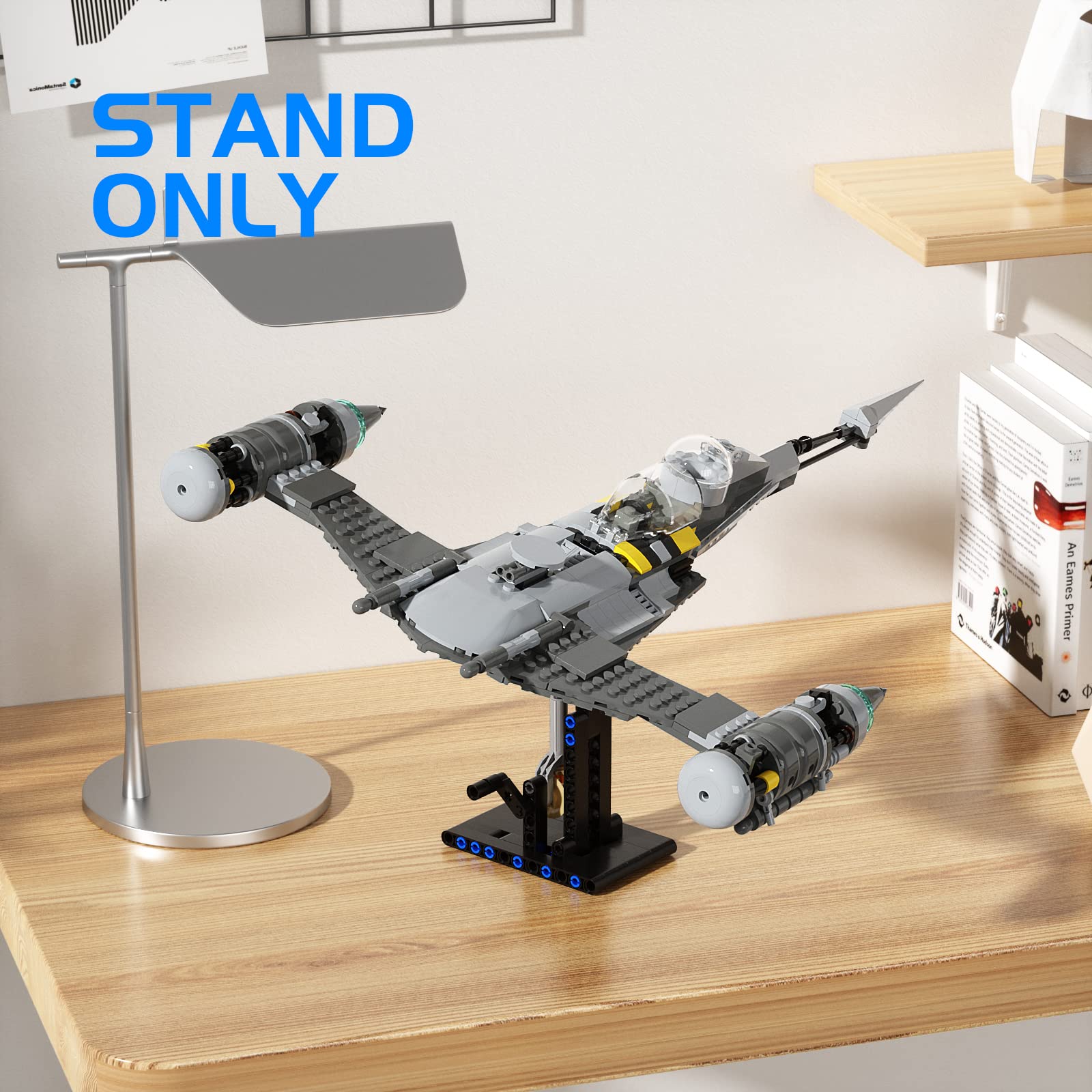 Foto 6 | Soporte De Exhibición Para Kit De Construcción Lego Mando N-1 Fighter 75325 - Venta Internacional.