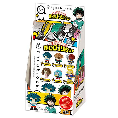 Foto 2 | Nanoblock - My Hero Academia Vol. 1 (caja De 6 Cajas Ciegas) - Venta Internacional.