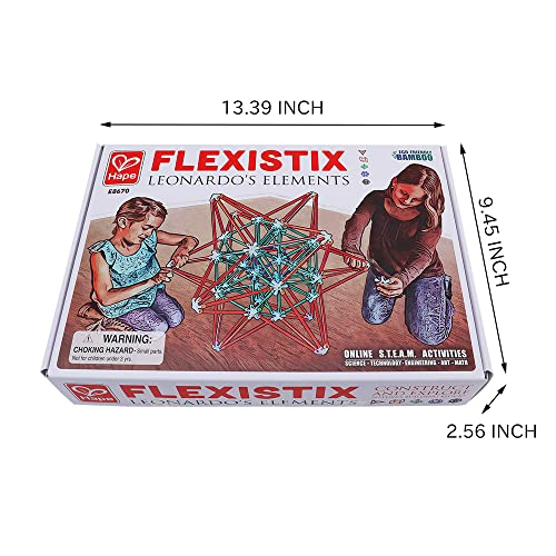 Foto 7 pulgar | Juguete De Construcción Hape Flexistix Elements Leonardo Stem - Venta Internacional.