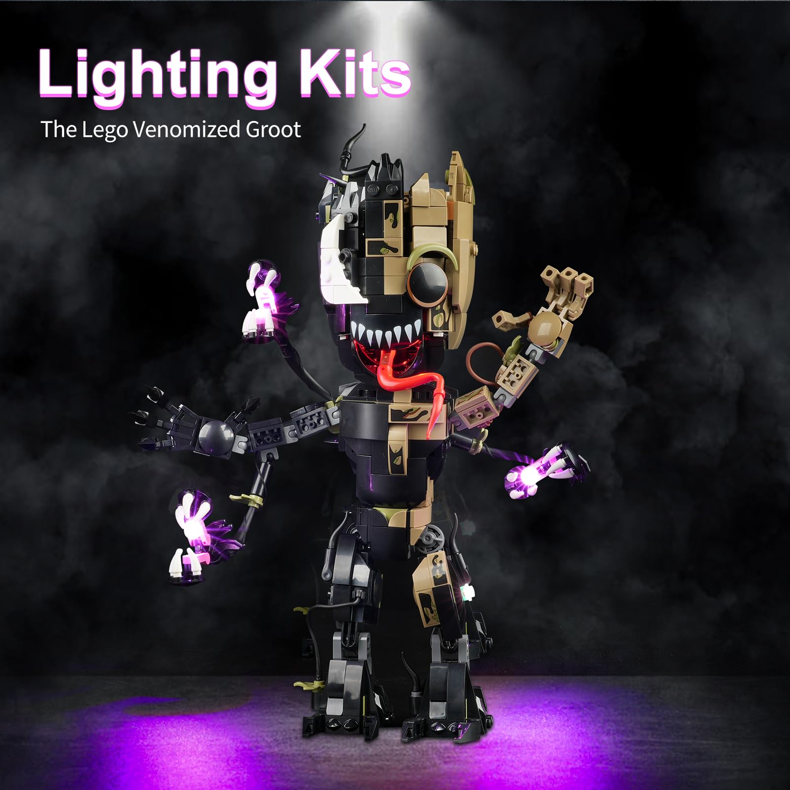 Foto 6 | Set De Iluminación Rorliny Led Kit Para Lego Marvel I Am Groo - Venta Internacional.