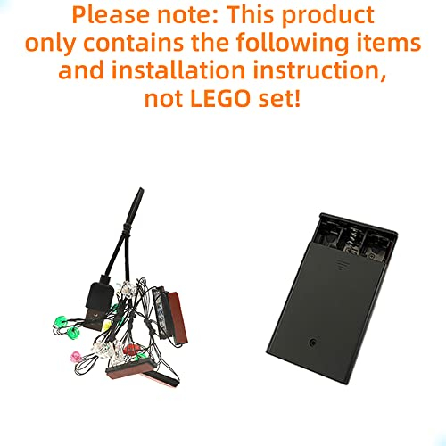 Foto 4 pulgar | Kit De Luces Led Para Suculento Modelo Lego (solo Luces) - Venta Internacional.