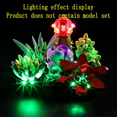 Foto 5 | Kit De Luces Led Para Suculento Modelo Lego (solo Luces) - Venta Internacional.