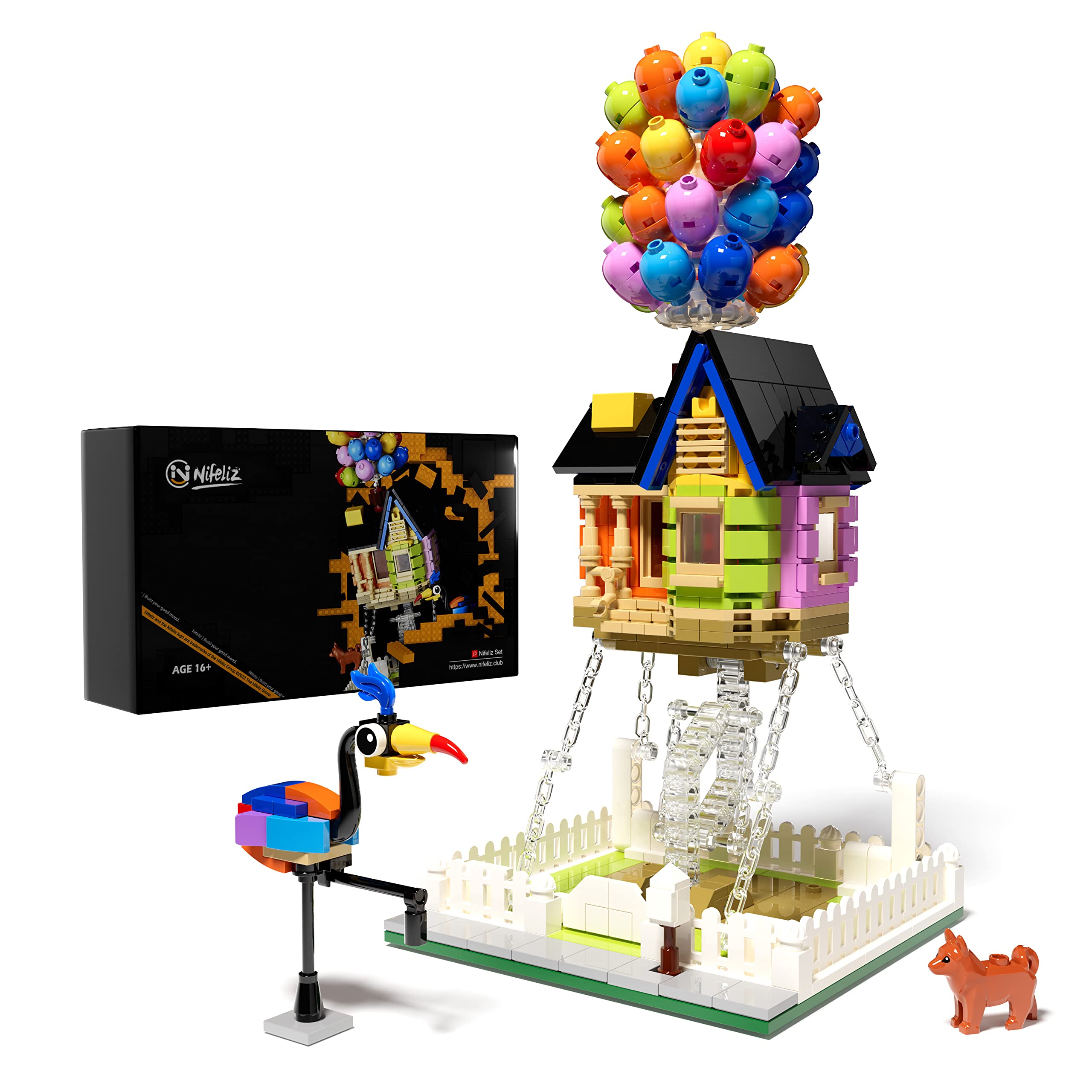 Set De Construcción Nifeliz Up Balloon House Para Adolescentes Y Adultos - Venta Internacional.