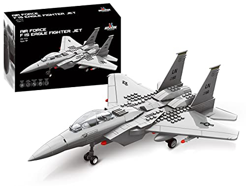 Set De Bloques De Construcción Apostrophe Games Fighter Jet F-15 Eagle - Venta Internacional.