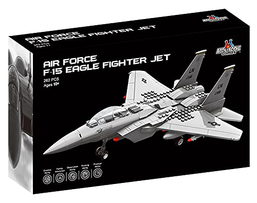 Foto 3 pulgar | Set De Bloques De Construcción Apostrophe Games Fighter Jet F-15 Eagle - Venta Internacional.