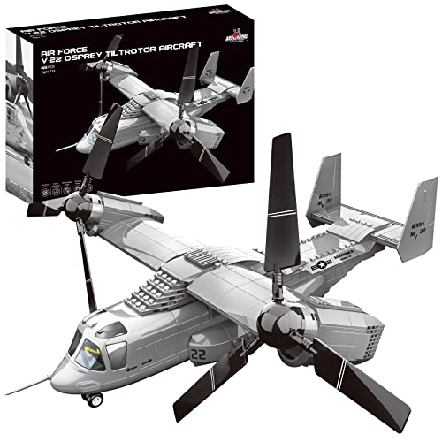 Set De Bloques De Construcción Apostrophe Games V-22 Osprey Tiltrotor - Venta Internacional.