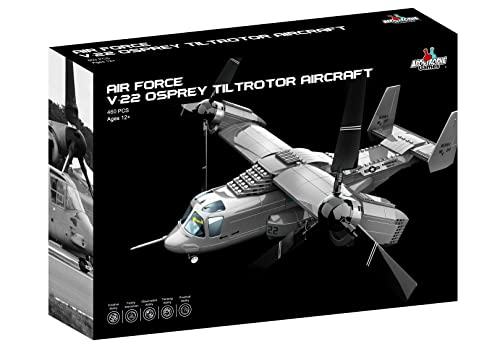 Foto 3 pulgar | Set De Bloques De Construcción Apostrophe Games V-22 Osprey Tiltrotor - Venta Internacional.