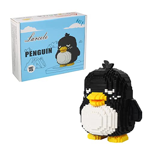 Foto 2 pulgar | Set De Microanimales Larcele De Building Toy Con Forma De Pingüino, 1467 Piezas - Venta Internacional.