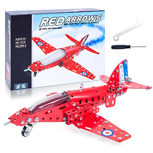 Kit De Maqueta De Avión, Juguete De Construcción Stem, 201 Piezas, Para Niños De 8 A 12 Años - Venta Internacional.