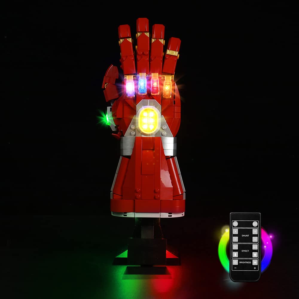 Kit De Luces Vonado Para Lego Nano Gauntlet 76223 Con Control Remoto - Venta Internacional.