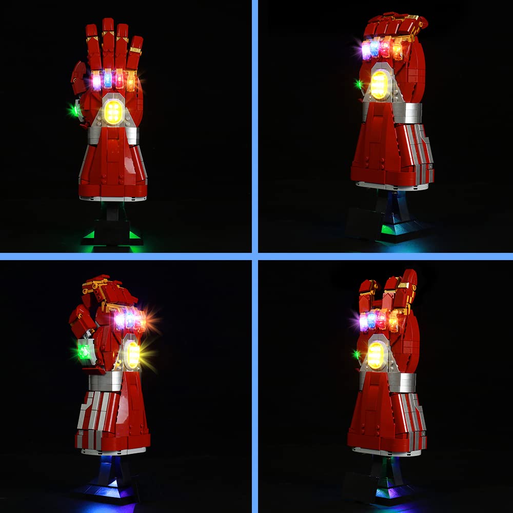 Foto 6 pulgar | Kit De Luces Vonado Para Lego Nano Gauntlet 76223 Con Control Remoto - Venta Internacional.