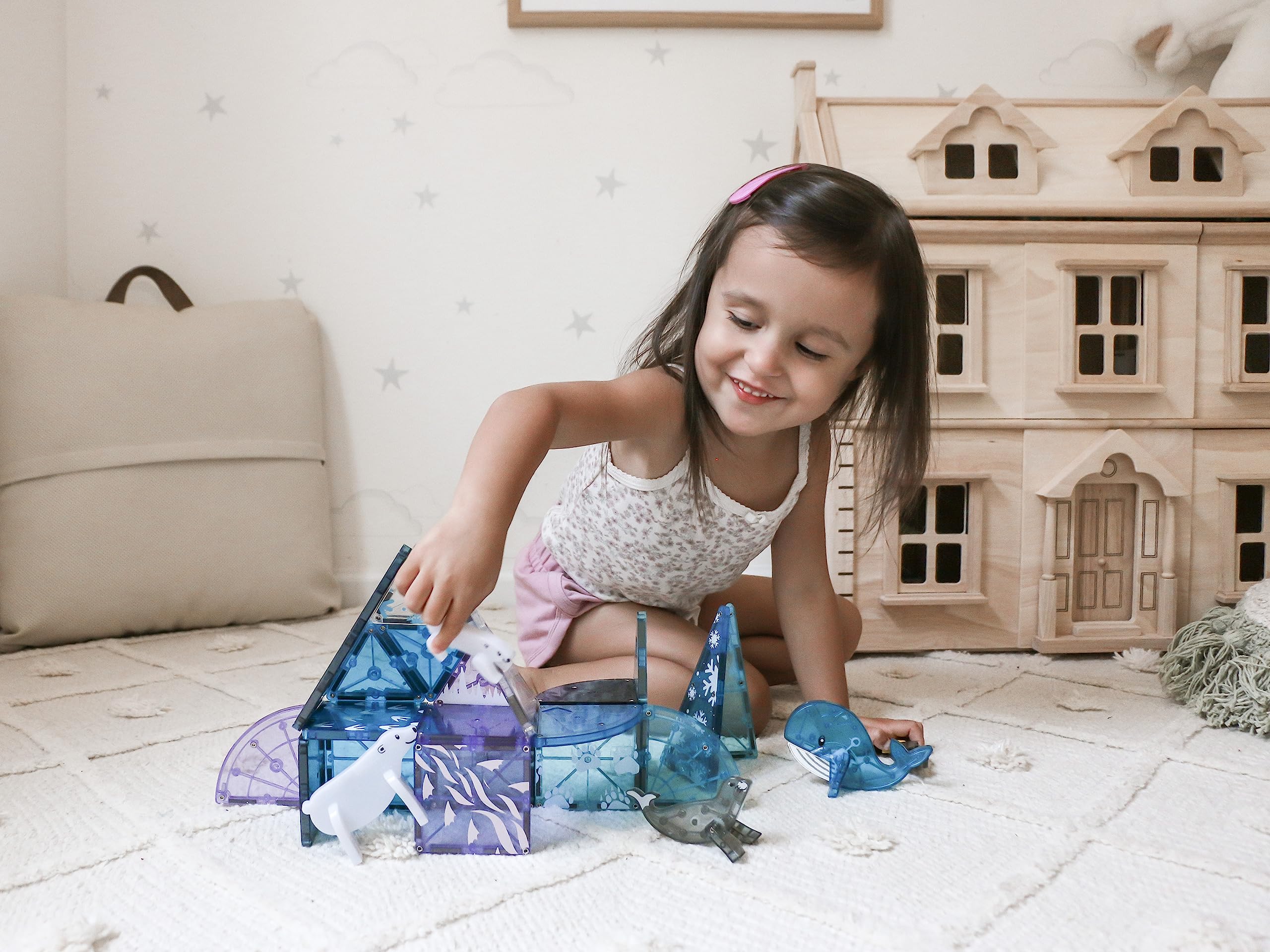 Foto 4 pulgar | Set De Construcción Magna-tiles Arctic Animals, 25 Piezas - Venta Internacional.