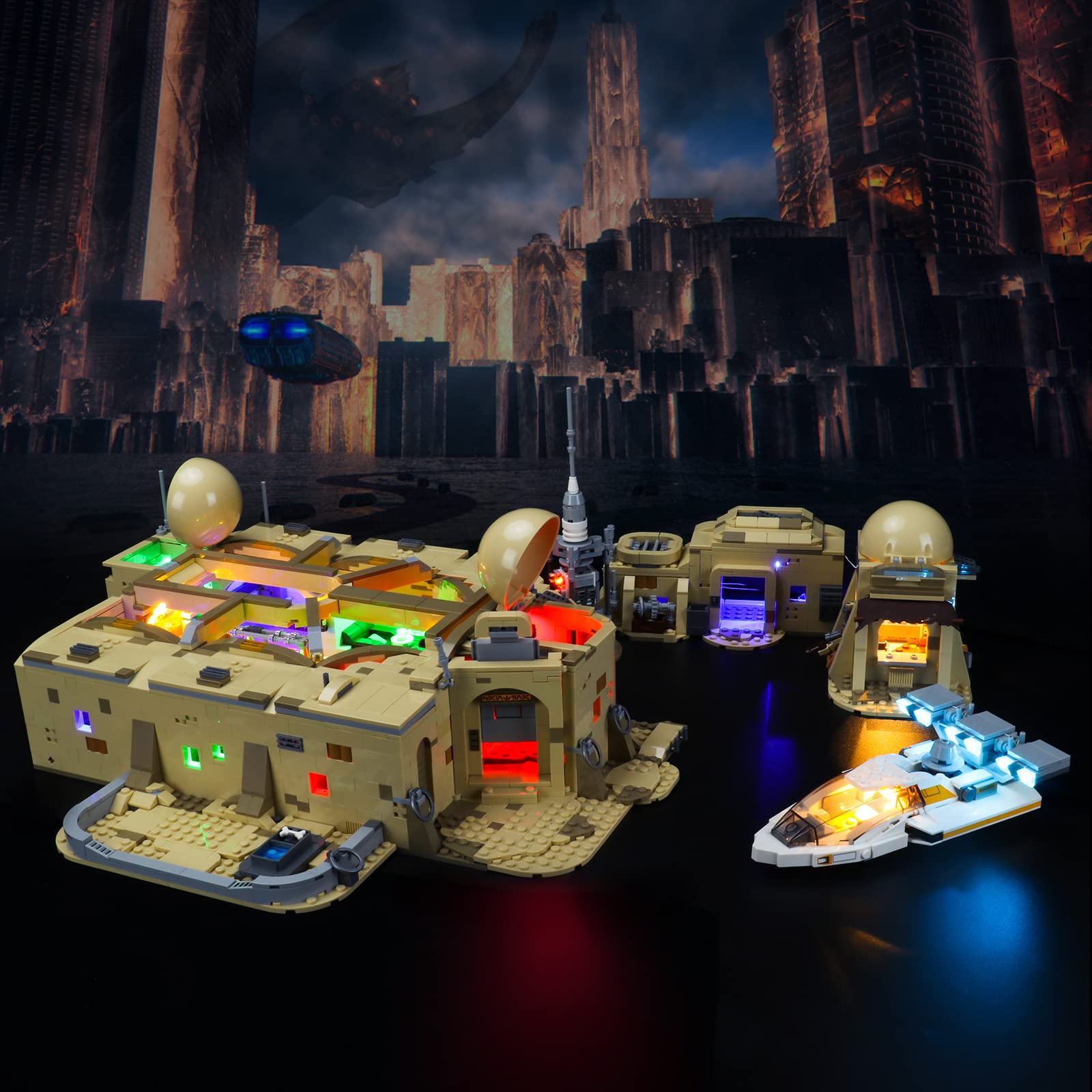 Lámpara Led Vaodest Para Lego Mos Eisley - Venta Internacional.