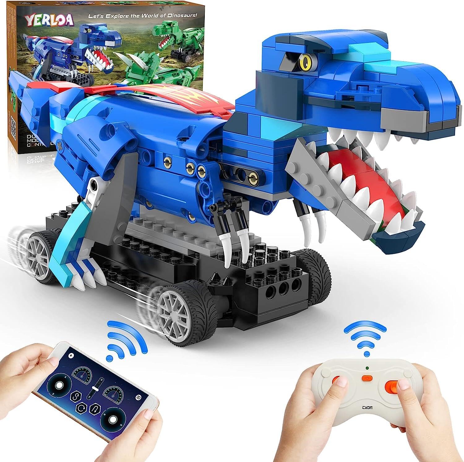 Kit De Construcción De Dinosaurios Yerloa Dinosaur Toys Para Niños De 8 A 12 Años - Venta Internacional.