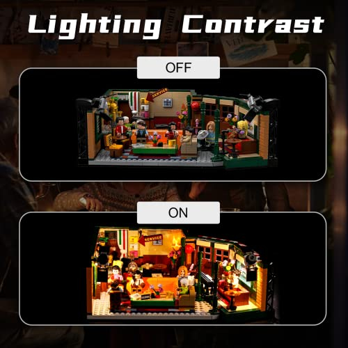 Foto 3 | Kit De Luces Led Bourvill Para Lego Ideas 21319 Central Perk - Venta Internacional.