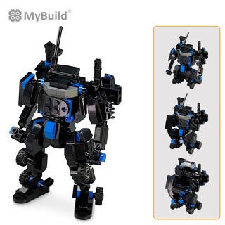 Foto 3 | Mybuild Mecha Frame Armed Forces Stryker 5022 Black Armor Ro - Venta Internacional.