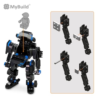 Foto 5 | Mybuild Mecha Frame Armed Forces Stryker 5022 Black Armor Ro - Venta Internacional.