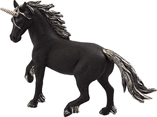 Réplica De Fantasía Realista De La Figura De Juguete Mojo Dark Unicorn - Venta Internacional.