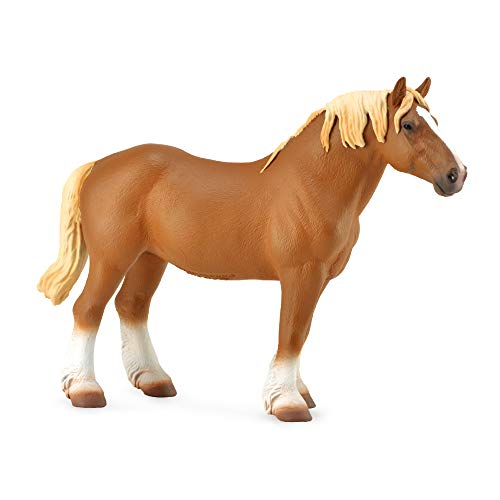 Colecta Playfigure Belga Draft Caballo 18 Cm Marrón - Venta Internacional.