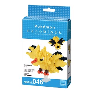 Foto 2 | Juguete De Construcción Nanoblock Pokemon Zapdos Con 240 Piezas - Venta Internacional.