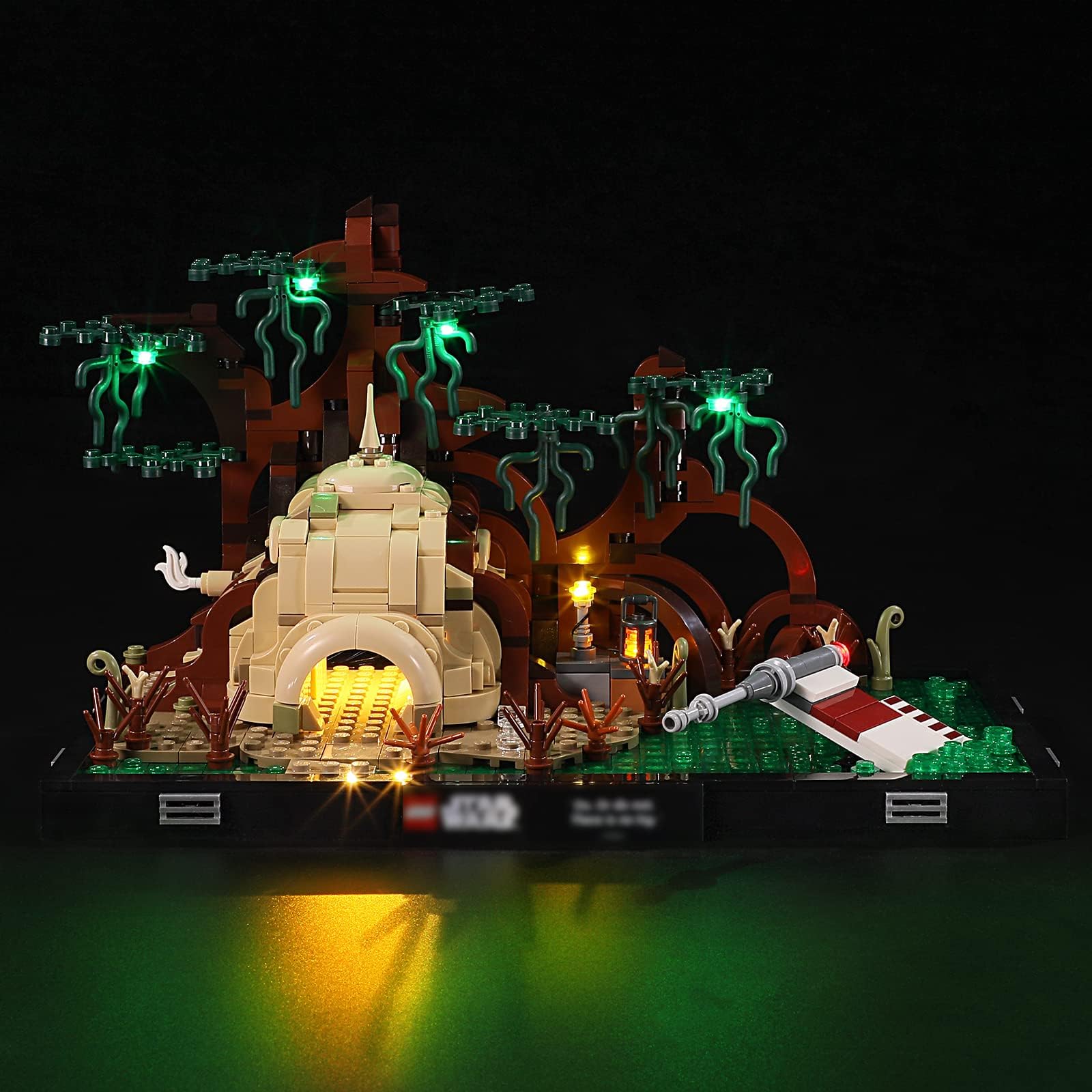 Foto 2 pulgar | Kit De Luces Led Yeabricks Para Lego Star Wars Dagobah Jedi Tr - Venta Internacional.