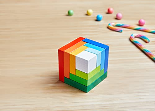 Foto 7 pulgar | Juego De Arreglos Haba Rainbow Cube 3d Fabricado En Alemania - Venta Internacional.