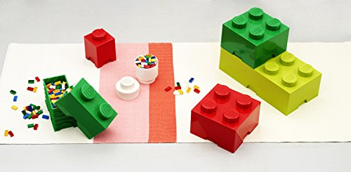 Foto 7 | Habitación Copenhague, Lego Round Brick 1 - Solución De Almacenamiento Apilable - Negro - Venta Internacional.