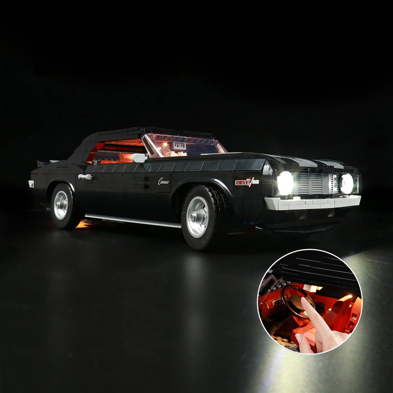 Kit De Iluminación Brickbling Para Lego Camaro Z28 Sin Set Lego - Venta Internacional. $1,052