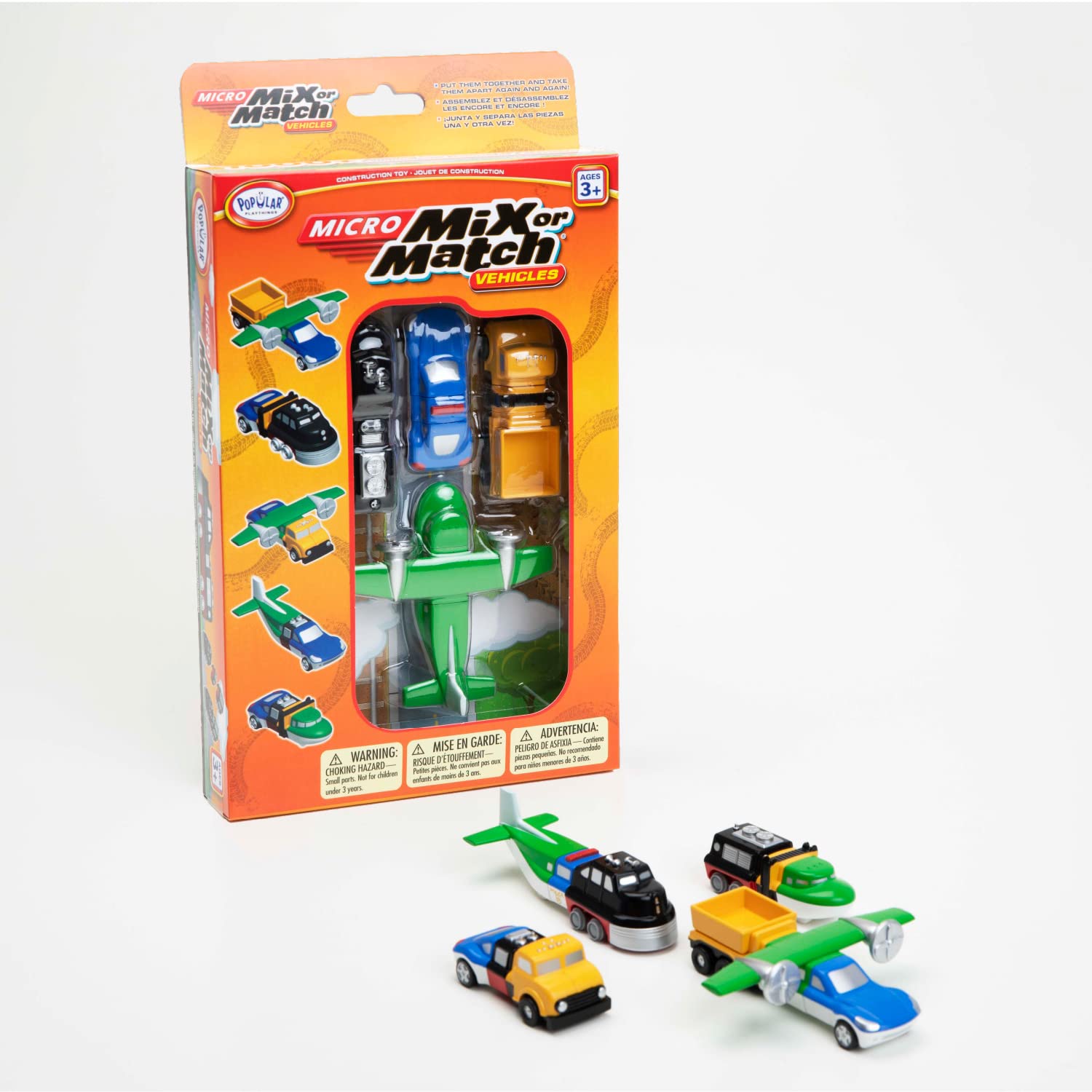 Foto 2 pulgar | Popular Playthings: Mezcla O Combina Vehículos, Set De Juego - Venta Internacional.