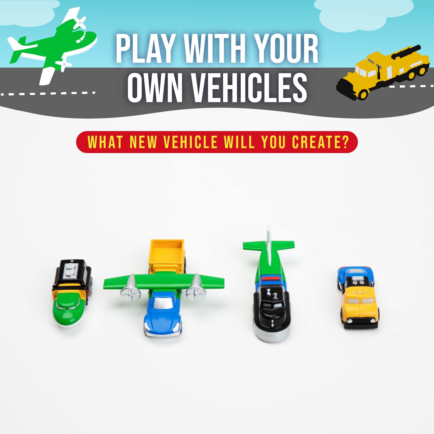 Foto 5 | Popular Playthings: Mezcla O Combina Vehículos, Set De Juego - Venta Internacional.