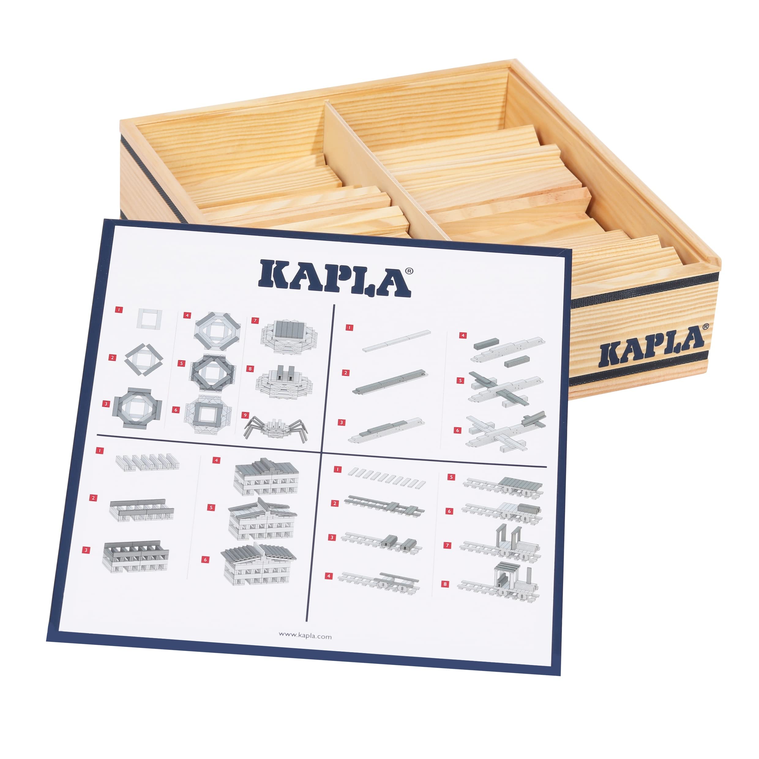 Foto 4 pulgar | Set De Construcción Kapla 100, Juego Educativo De Tablas De Construcción - Venta Internacional.