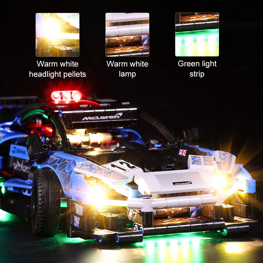 Foto 4 pulgar | Kit De Luces Led Para Lego Mclaren Senna Gtr 42123 De Vonado - Venta Internacional.