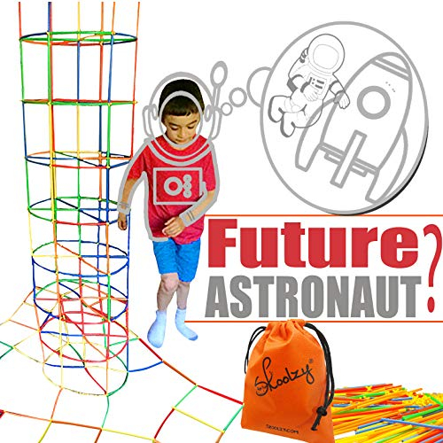 Foto 2 | Juguete De Construcción Skoolzy Straw Constructor, 220 Unidades, Con Bolsa De Mano - Venta Internacional.