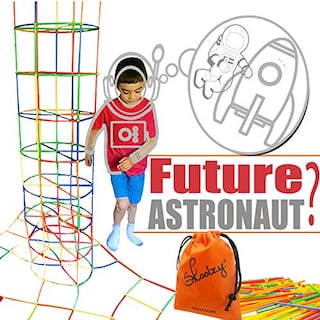 Foto 2 | Juguete De Construcción Skoolzy Straw Constructor, 220 Unidades, Con Bolsa De Mano - Venta Internacional.