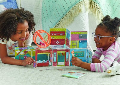 Foto 3 | Juguete De Construcción Mindware Wonderhood Pet Place Con Building Chall - Venta Internacional.