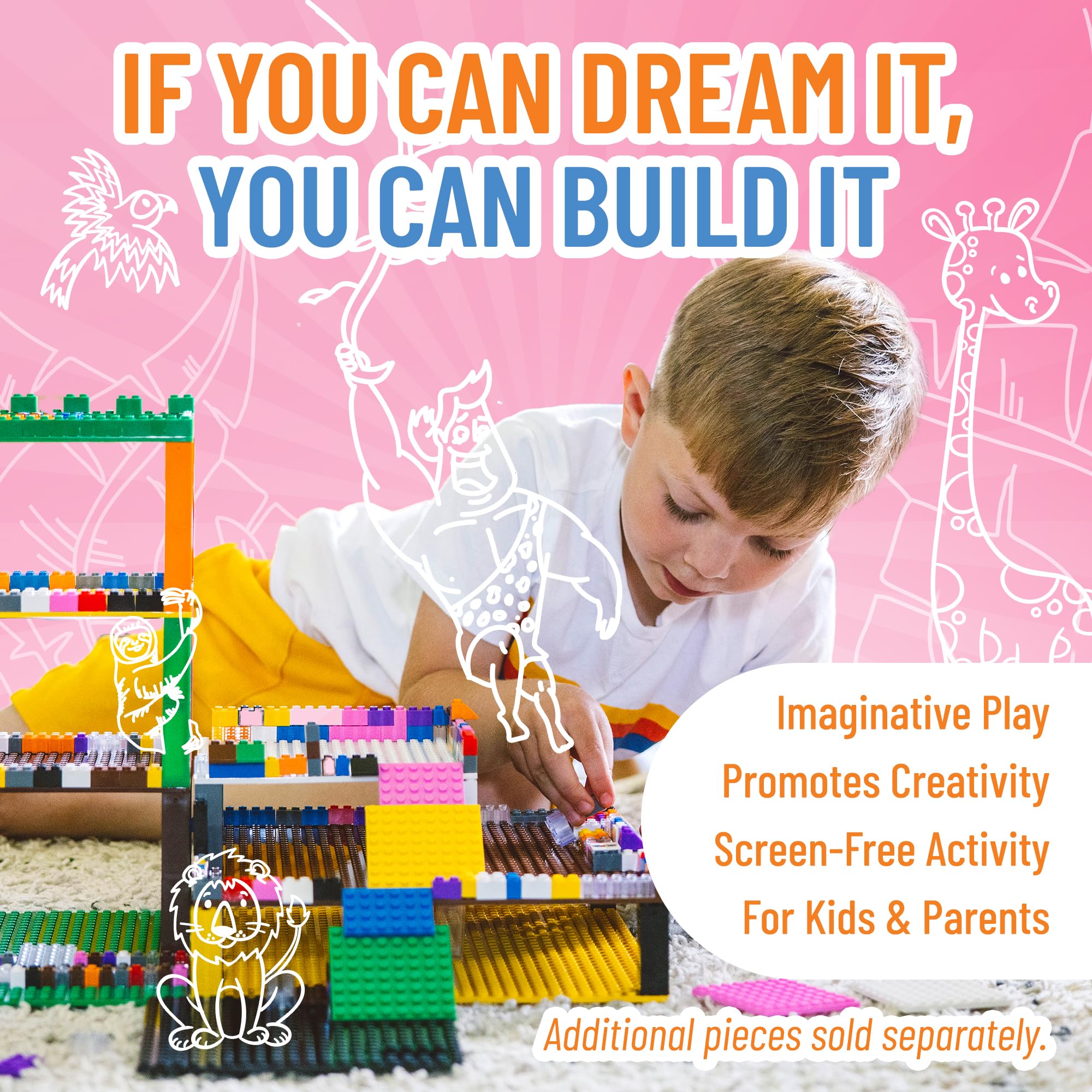 Foto 5 | Kit De Inicio De Building Bricks Strictly Briks Classic, 144 Piezas - Venta Internacional.