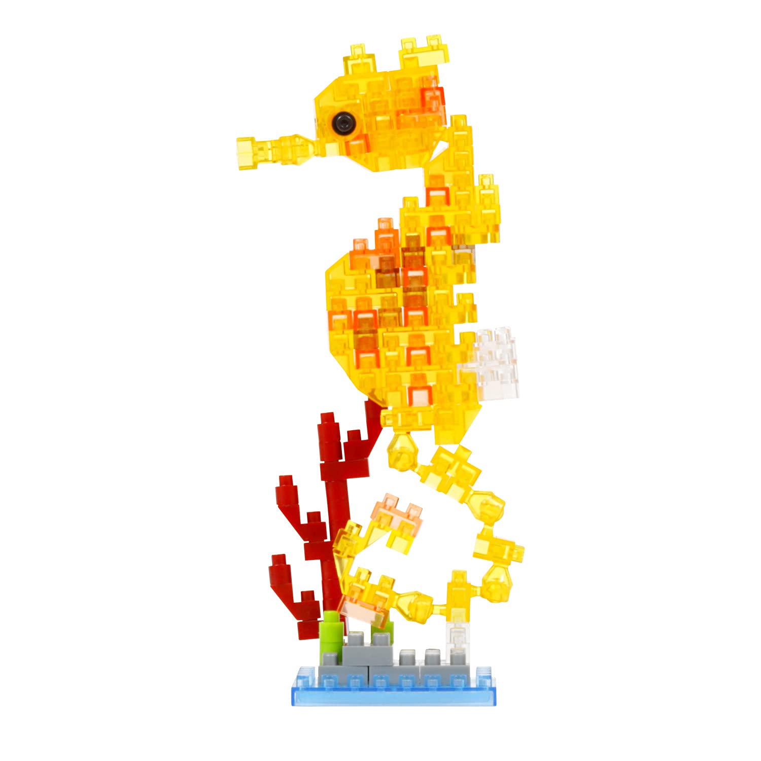 Foto 3 | Nanoblock - Seahorse [sea Friends], Kit De Construcción De L - Venta Internacional.